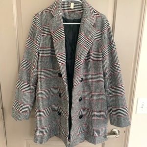 Plaid Coat